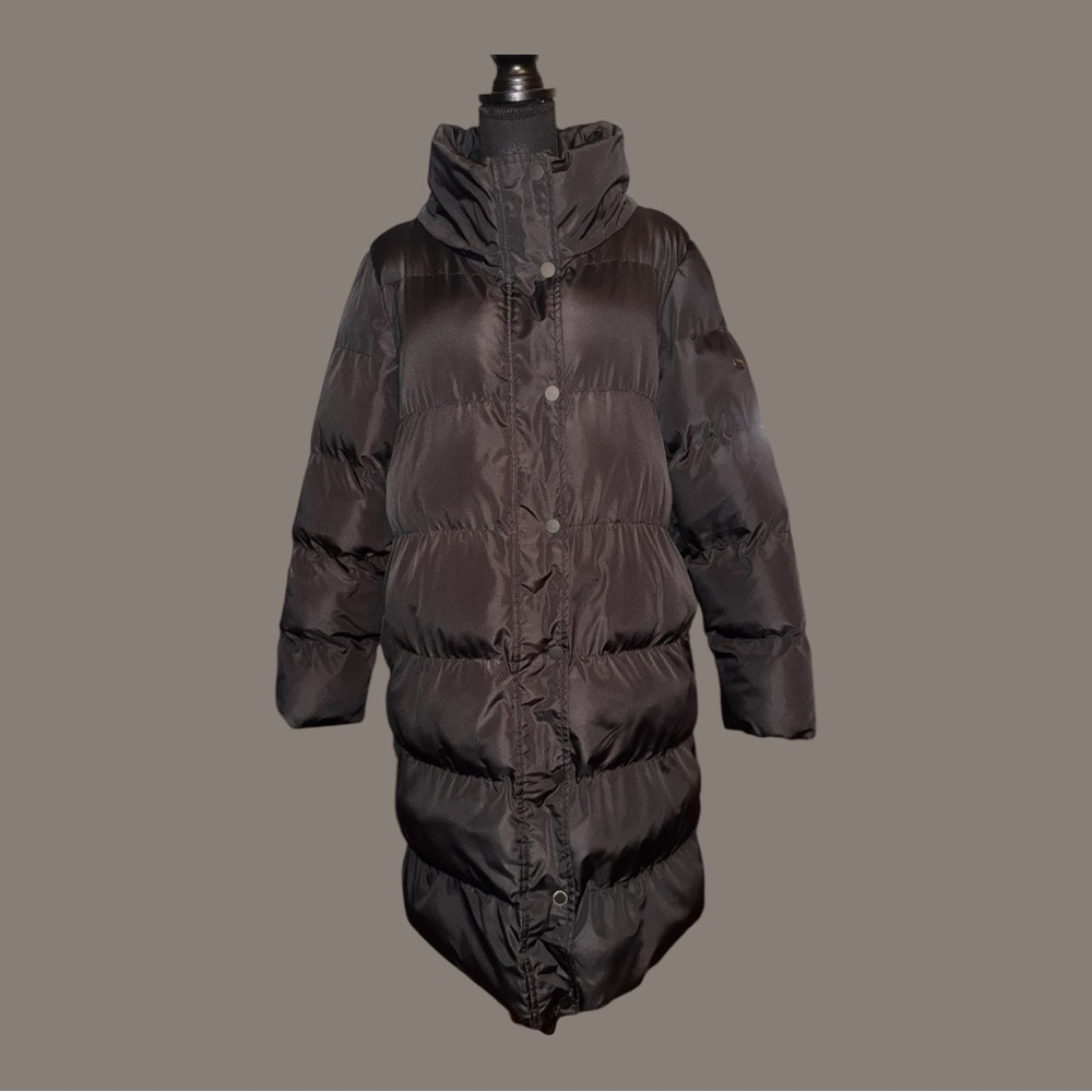 Andrew Marc MARC‎ New York Cozy Cocoon Black Long Puffer Coat, size large